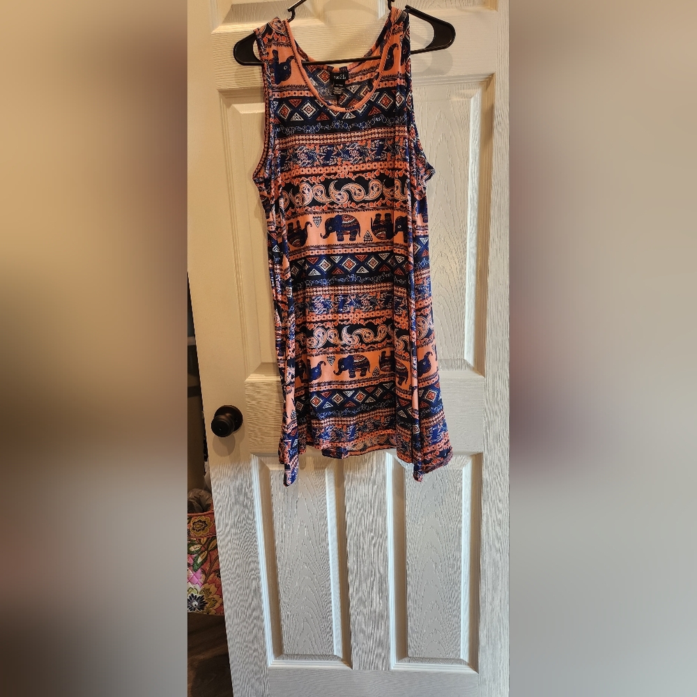 Rue 21 - Elephant tribal print dress